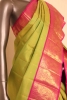 Parrot Green Wedding Kanchipuram Silk Saree